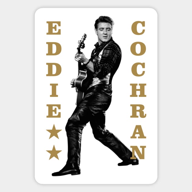 Eddie Cochran Magnet by PLAYDIGITAL2020